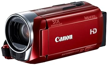 Amazon | Canon デジタルビデオカメラ iVIS HF R32 レッド 光学